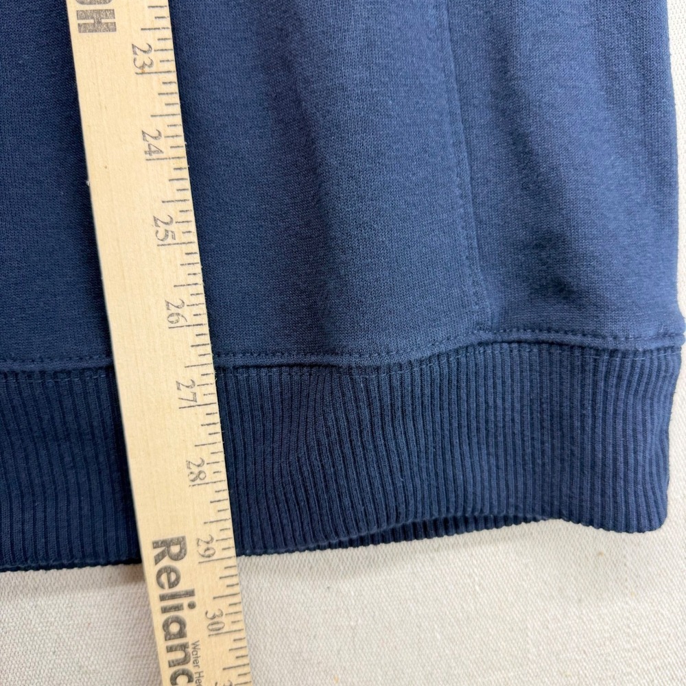 League Collegiate Outfitters Kent State Quarter Zip Navy Blue Sweatshirt Mens XL - Picture 11 of 12